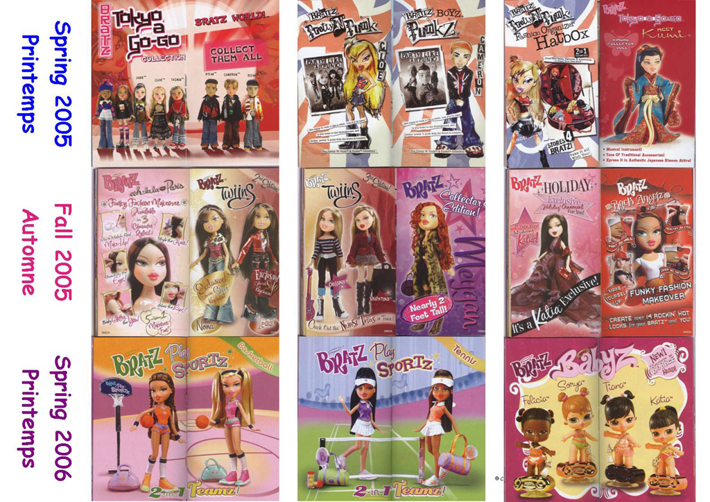 Bratz Catalogues